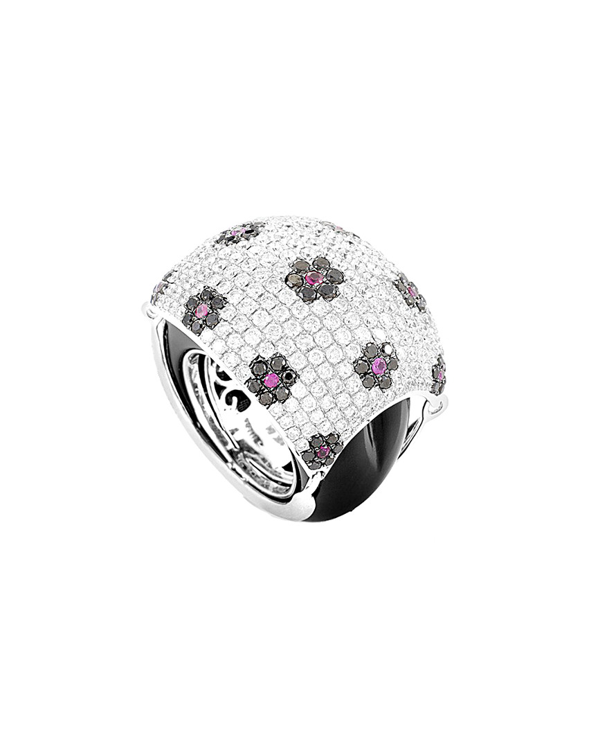 Diamond Select Cuts 18k 5.31 Ct. Tw. Diamond & Gemstone Ring