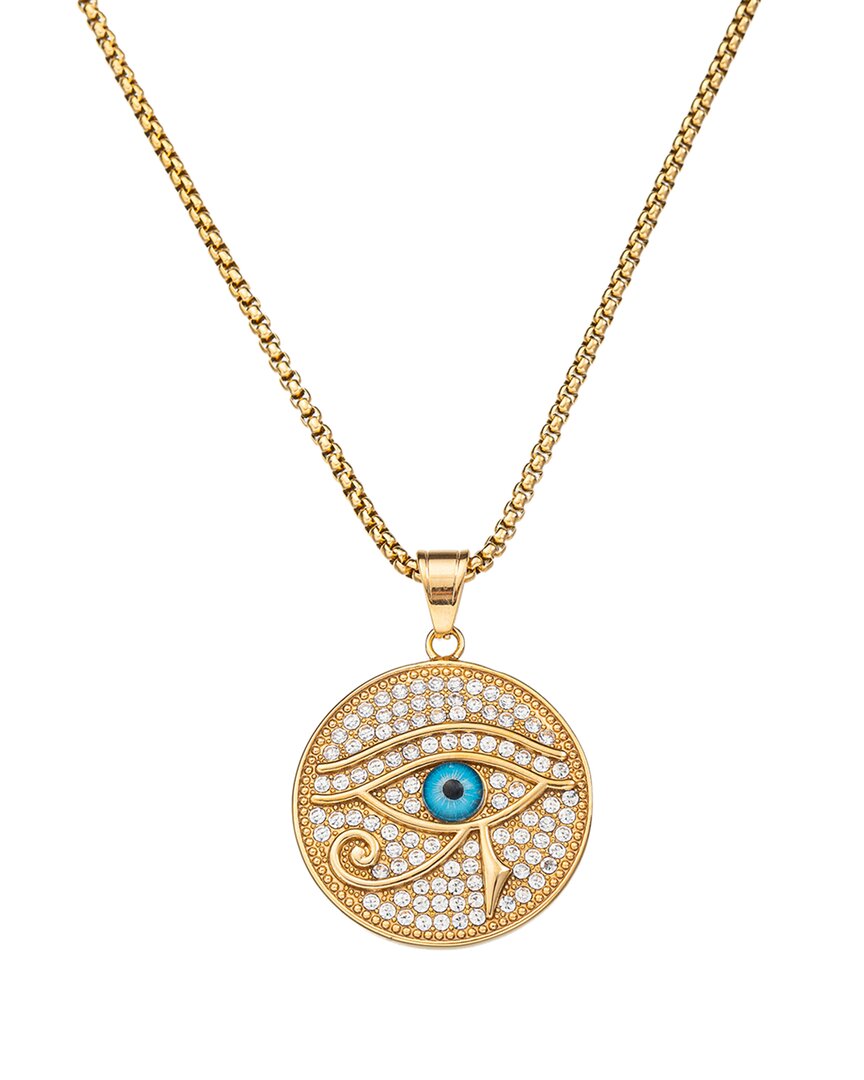 Eye Candy La The Bold Collection Titanium Cz Cassius Necklace