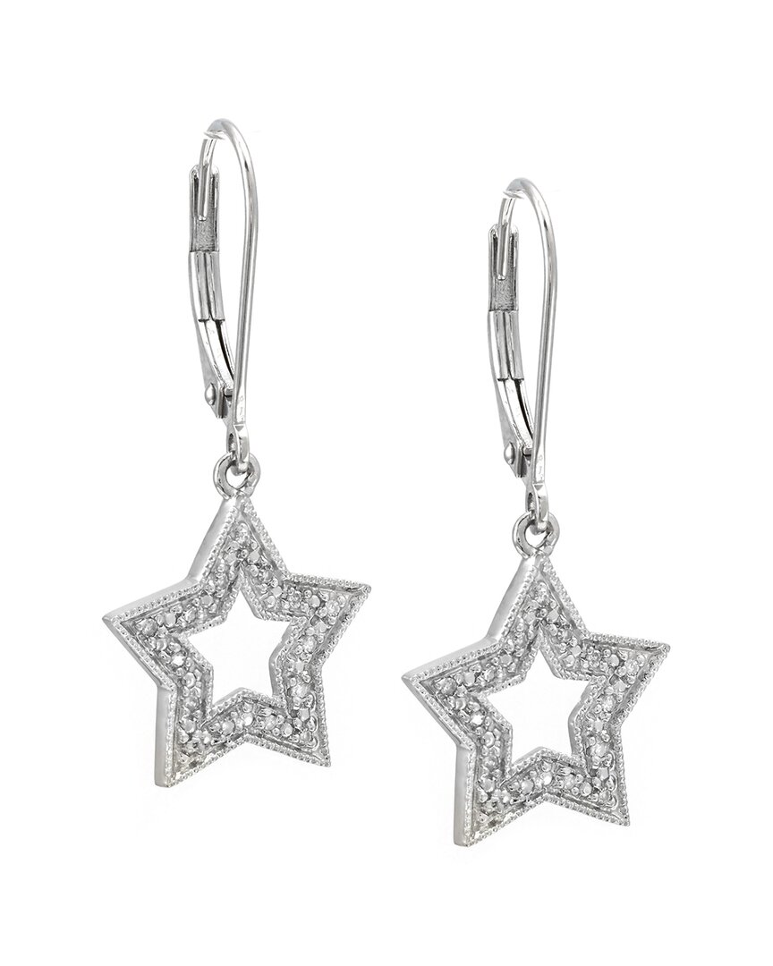 Diamond Select Cuts Silver Diamond Earrings