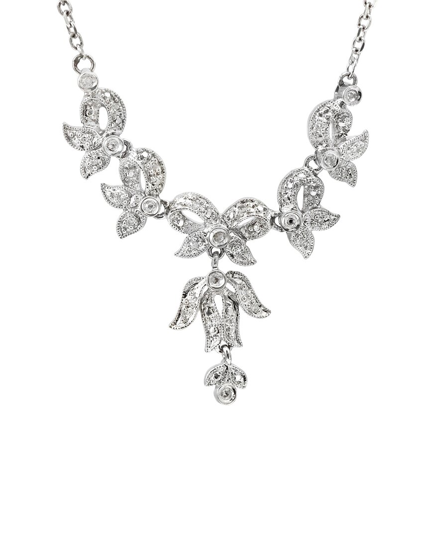 Diamond Select Cuts Silver Diamond Necklace