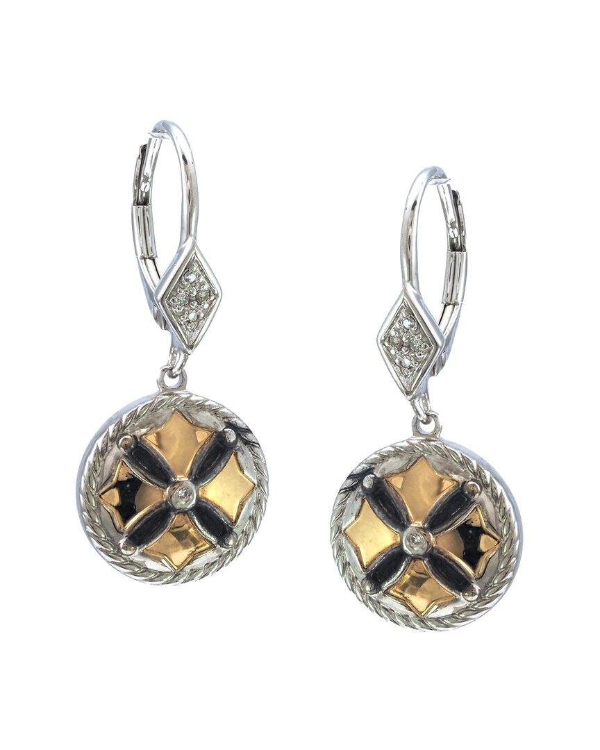 Diamond Select Cuts Silver Diamond Earrings