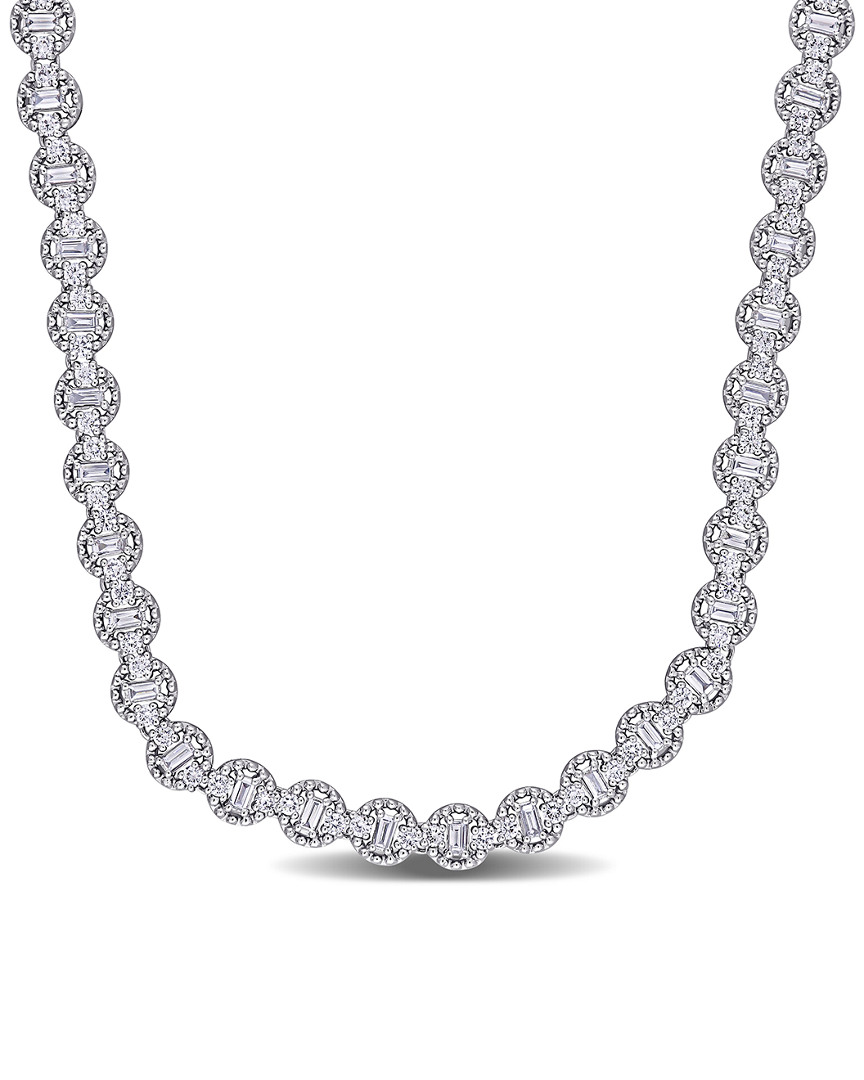 Diamond Select Cuts 18k 4.33 Ct. Tw. Diamond Tennis Necklace