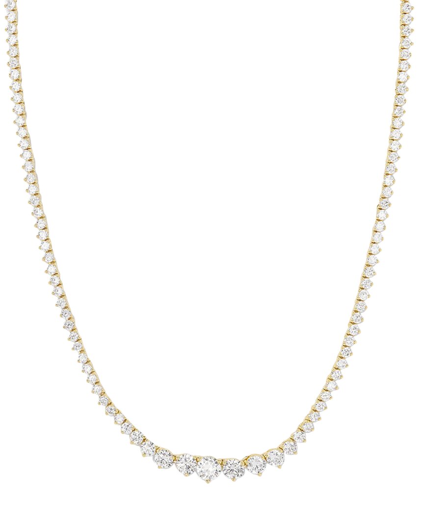 Lab Grown Diamonds 14k 10.00 Ct. Tw. Lab-grown Diamond Necklace