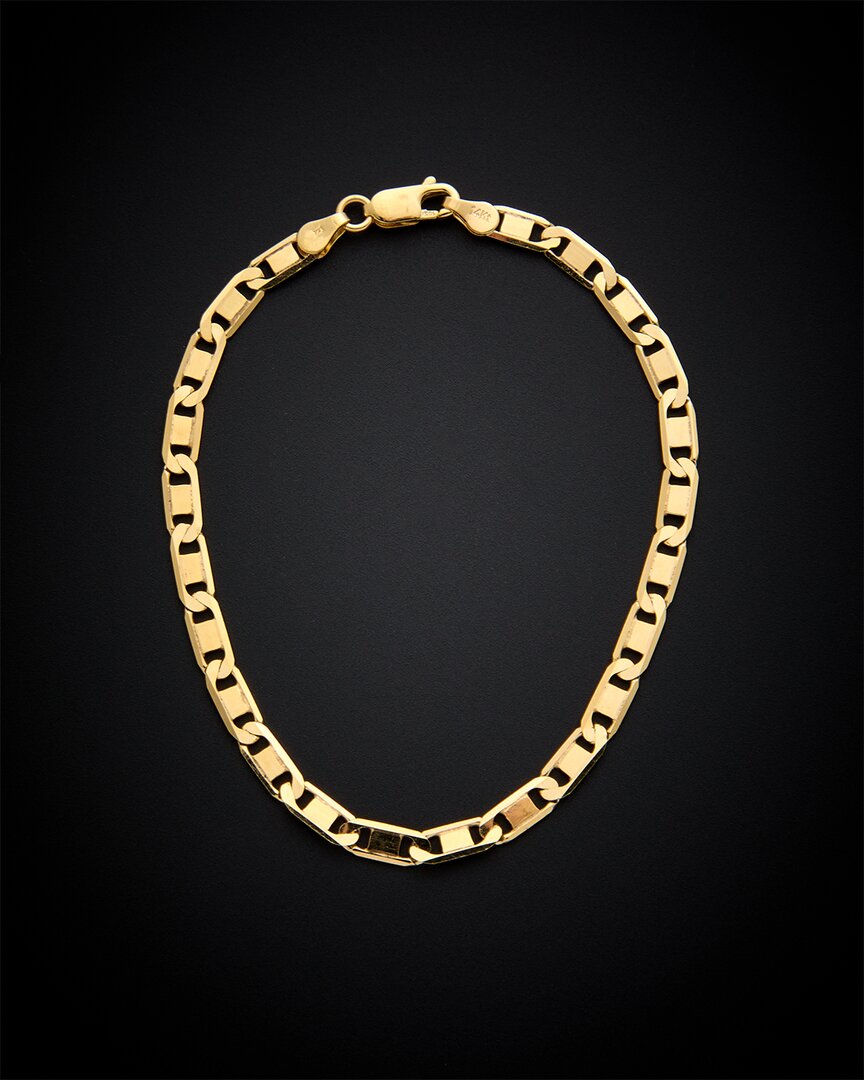Italian Gold Valentino Chain Bracelet