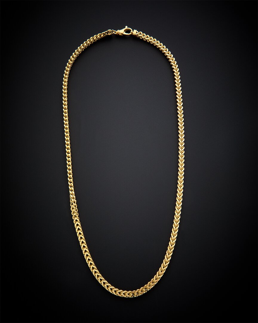 Shop Italian Gold 14k  Franco Link Necklace