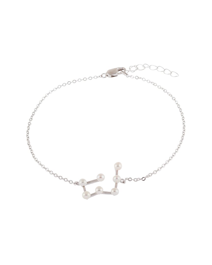 Splendid Pearls Silver 2.5-3mm Pearl Bracelet