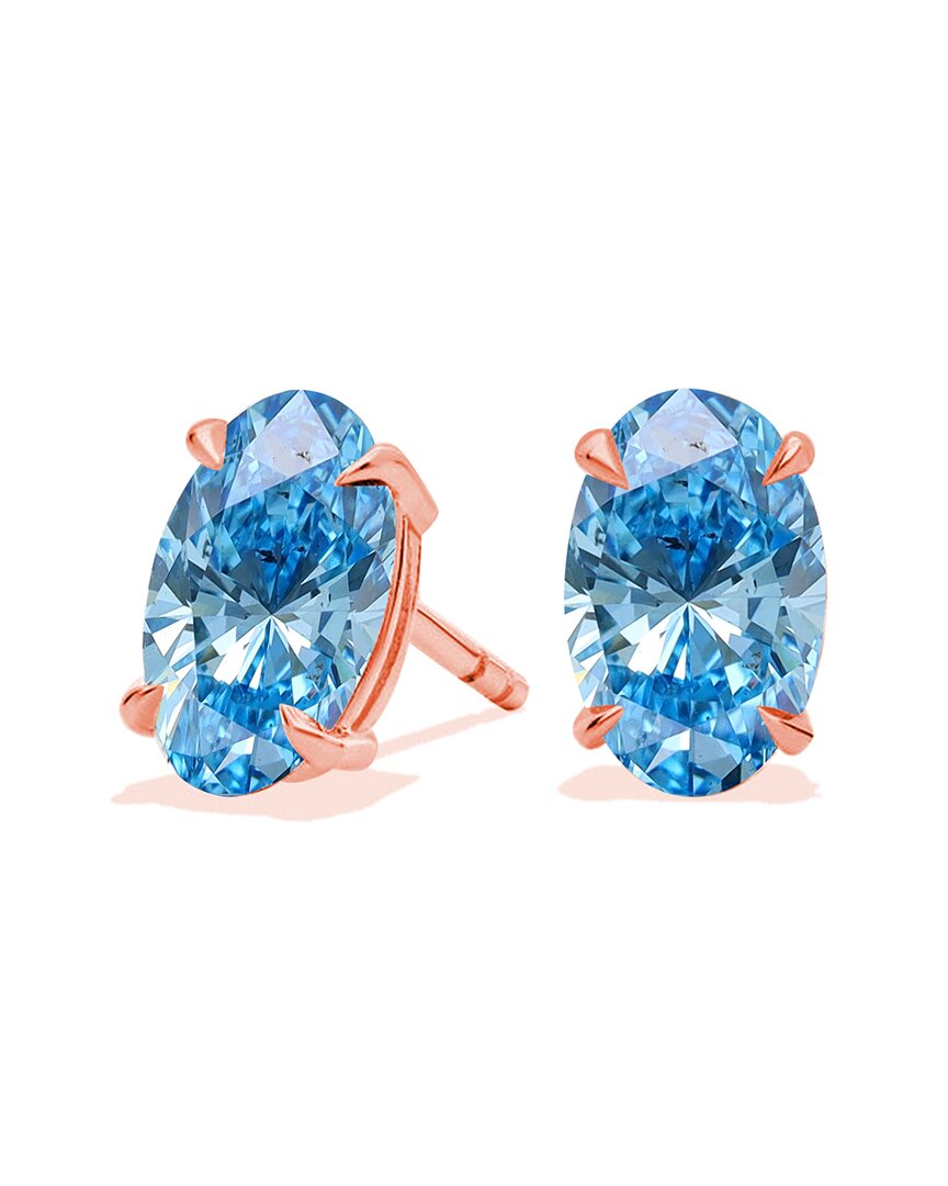 Amairah 14k Rose Gold 2.00 Ct. Tw. Lab-grown Diamond Stud Earrings
