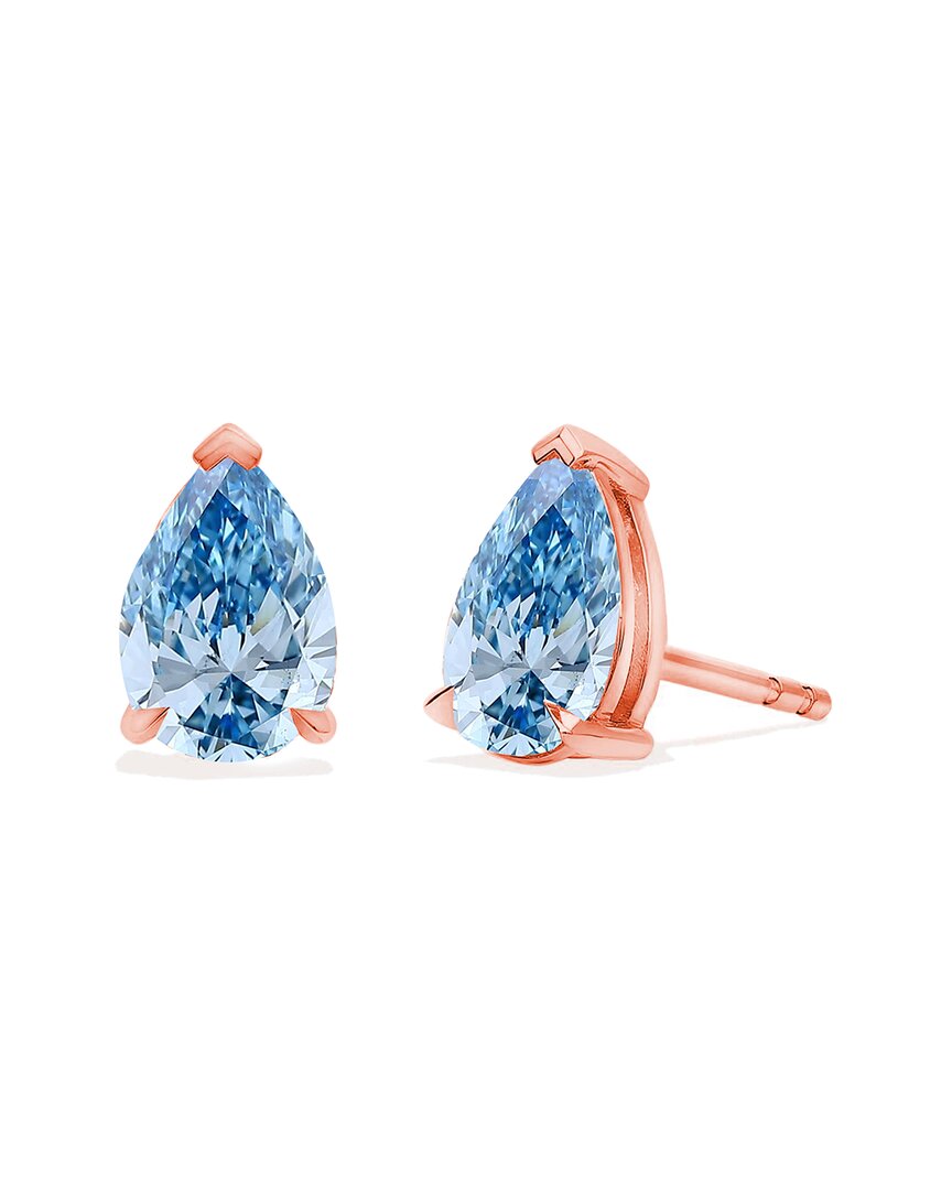 Amairah 14k Rose Gold 2.00 Ct. Tw. Lab-grown Diamond Stud Earrings