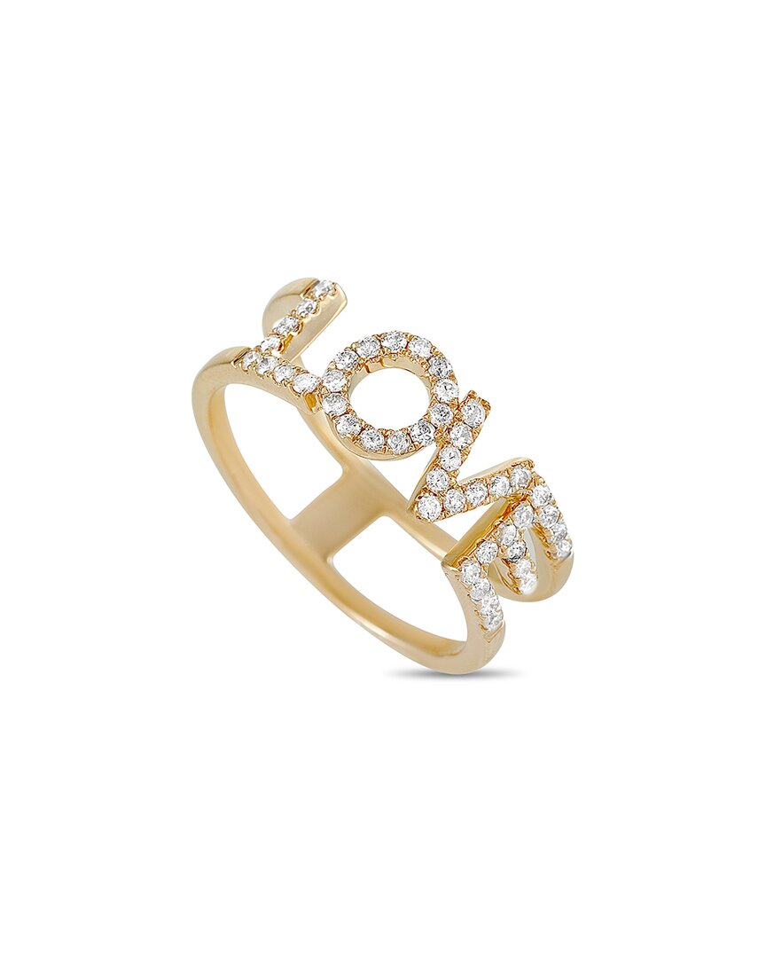 Diamond Select Cuts 14k 0.35 Ct. Tw. Diamond Love Ring