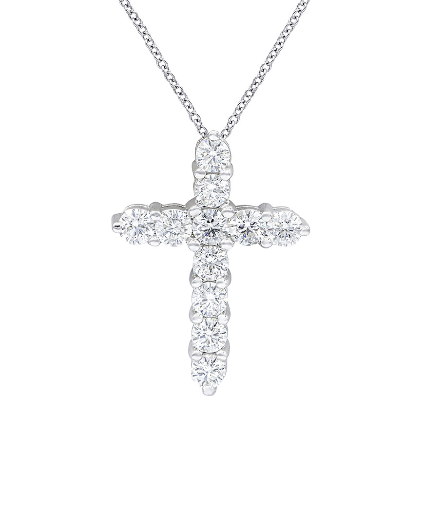 Diana M. Fine Jewelry 18k 1.20 Ct. Tw. Diamond Pendant Necklace