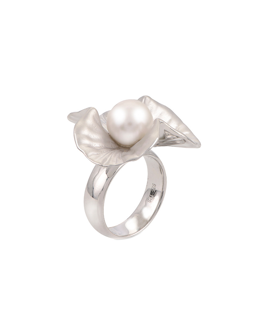 Pearls Imperial Silver 7.5-8mm Freshwater Pearl Ring