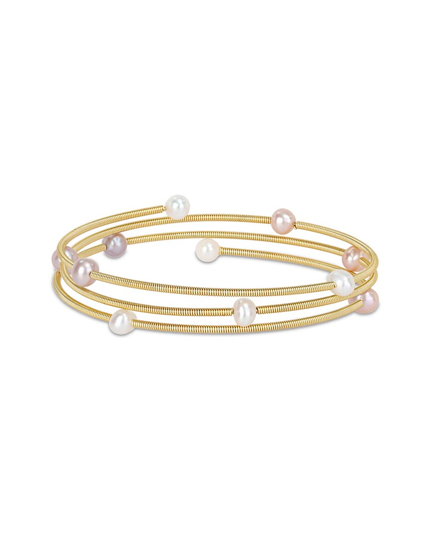 Rina Limor 4.5-5mm Pearl Coil Bangle