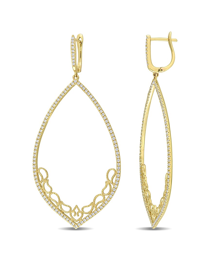 Diamond Select Cuts 14k 1.03 Ct. Tw. Diamond Cuff Earrings