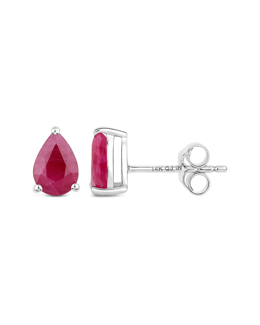 Diana M. 14k 1.60 Ct. Tw. Ruby Earrings