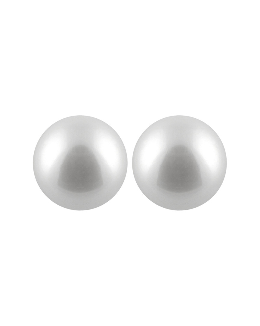 Splendid Pearls 14k 7-7.5mm Akoya Pearl Studs