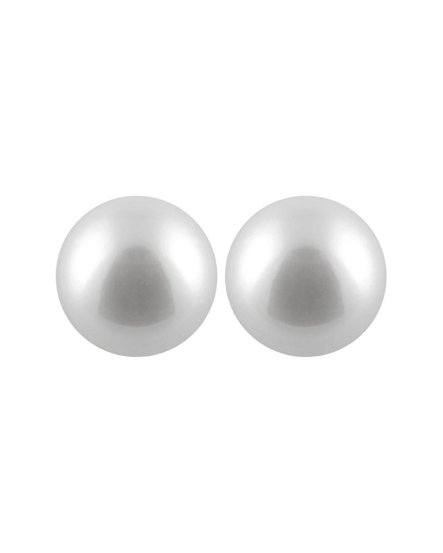 Splendid Pearls 14k 8-8.5mm Akoya Pearl Studs