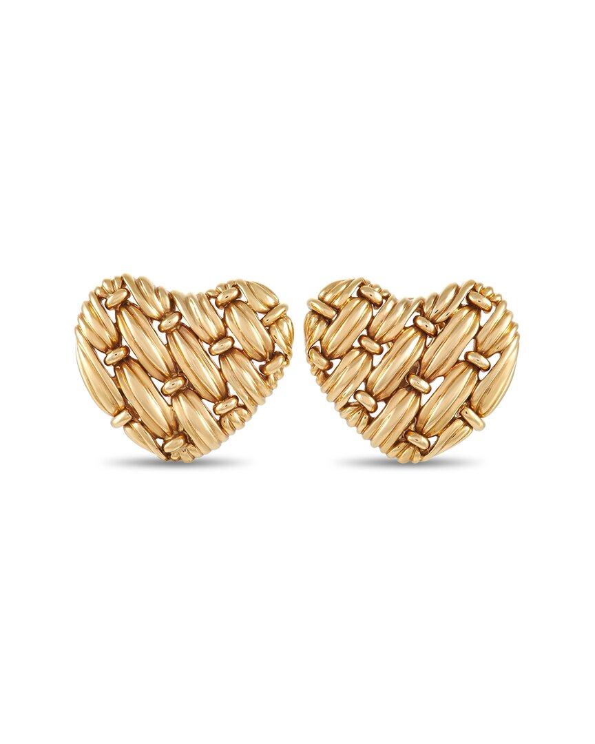 Heritage Tiffany & Co. Tiffany & Co. 18k Heart Clip-on Earrings (authentic )
