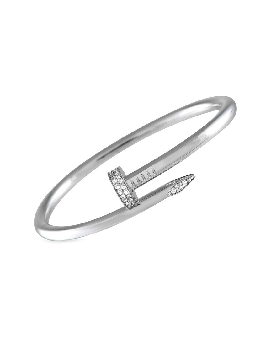 Cartier 18k 1.05 Ct. Tw. Diamond Bracelet (authentic Pre-loved) In Metallic