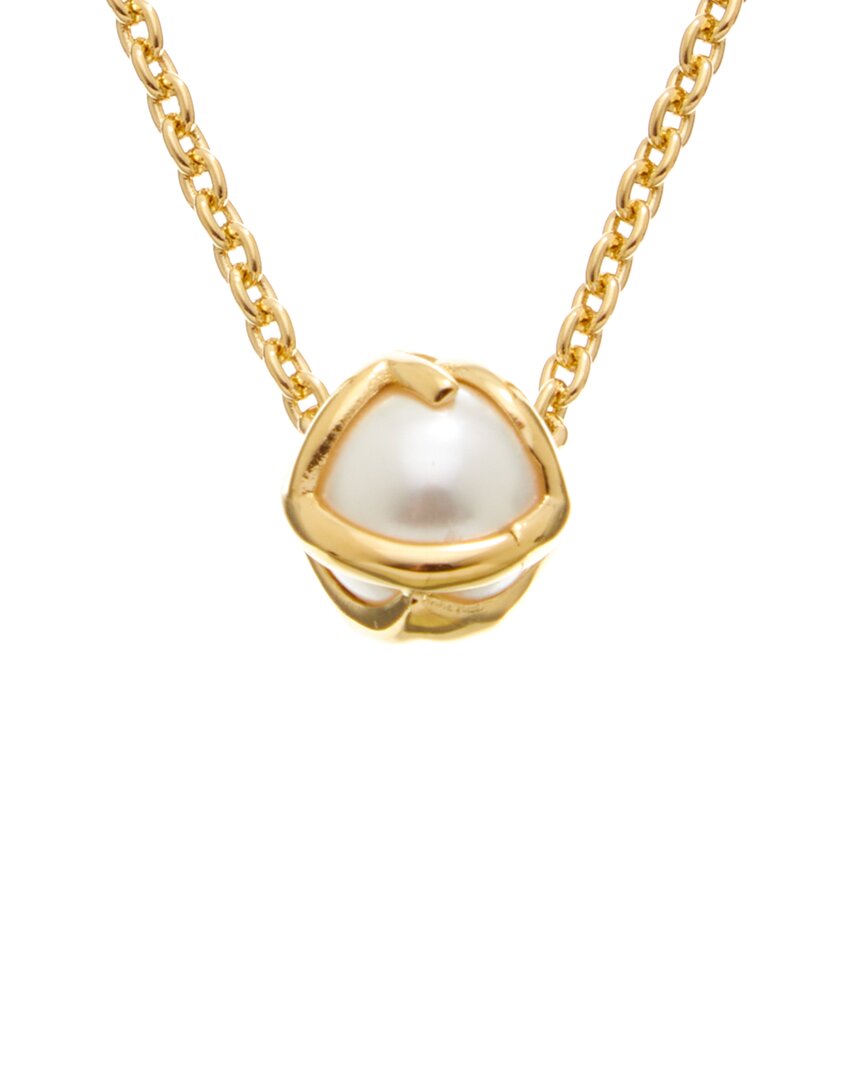 Fendi Dnu Inv  F Is  Necklace In Yellow