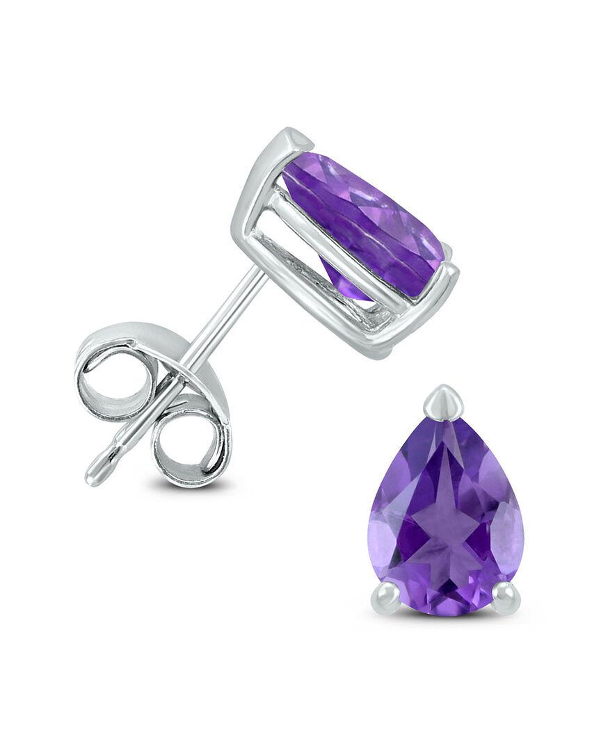 Gemstones 14k 1.60 Ct. Tw. Amethyst Earrings