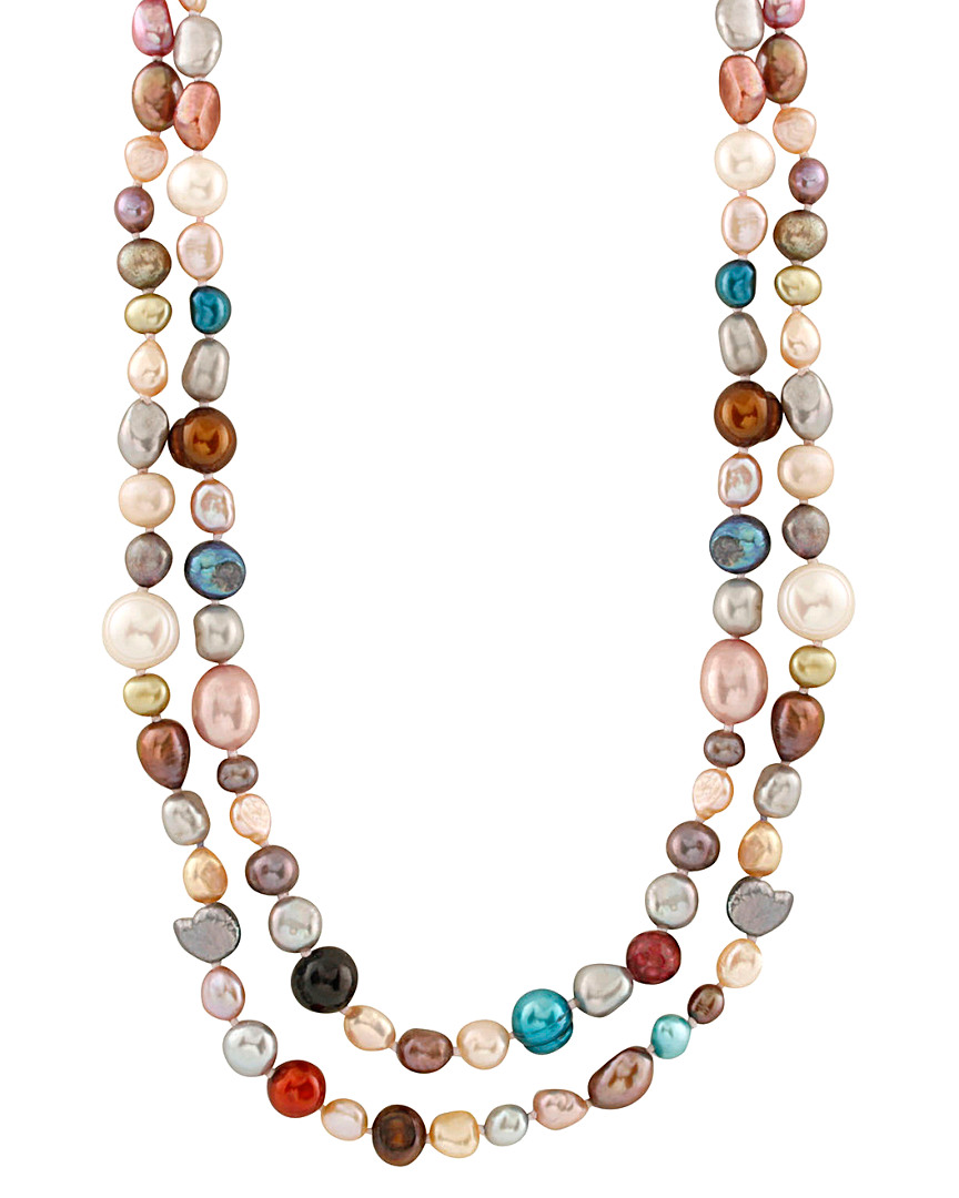Splendid Pearls 5-8mm Freshwater Pearl Necklace