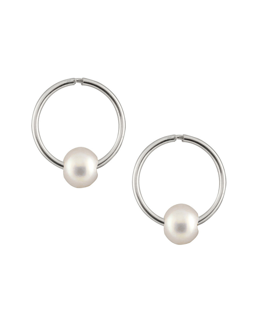 Splendid Pearls 14k 4.5-5mm Freshwater Pearl Earrings