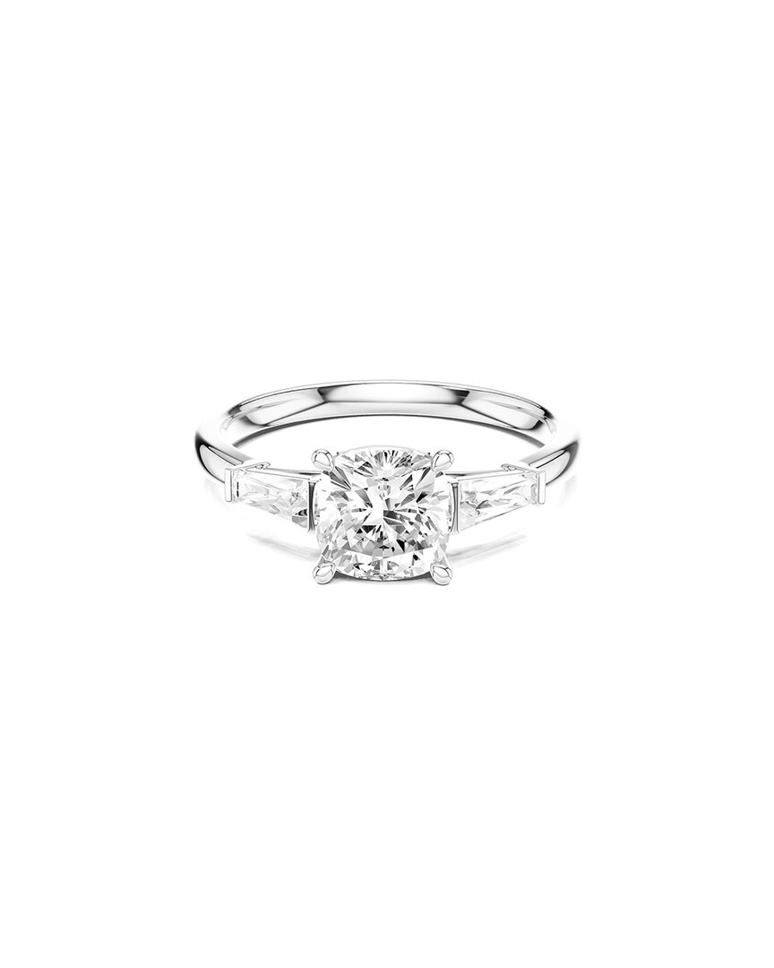 Lab Grown Diamonds Amairah 14k 2.00 Ct. Tw. Lab-grown Diamond 3 Stone Ring In Metallic