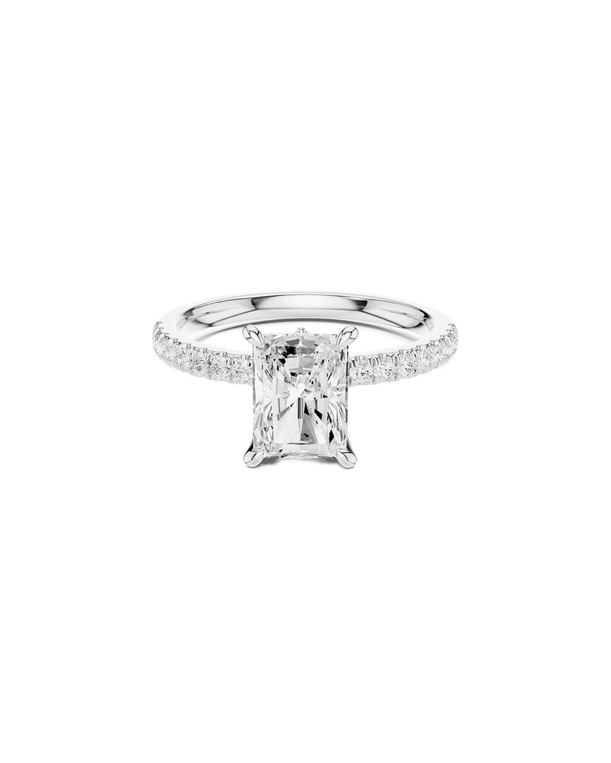 Lab Grown Diamonds Amairah 14k 2.00 Ct. Tw. Lab-grown Diamond Engagement Ring In Silver