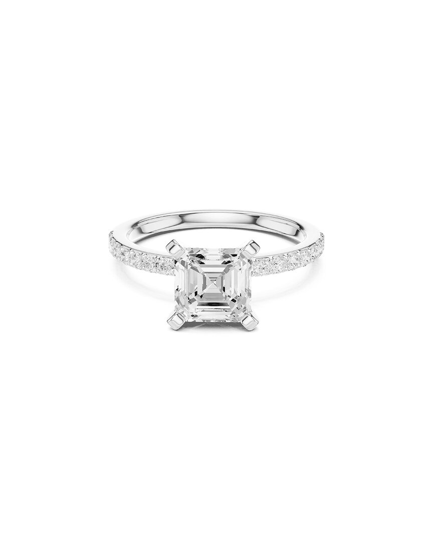 Lab Grown Diamonds Amairah 14k 2.25 Ct. Tw. Lab-grown Diamond Engagement Ring In Silver