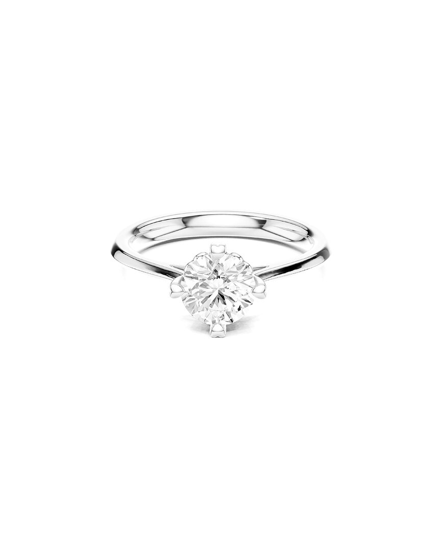 Lab Grown Diamonds Amairah 14k 1.00 Ct. Tw. Lab-grown Diamond Solitaire Ring In Silver