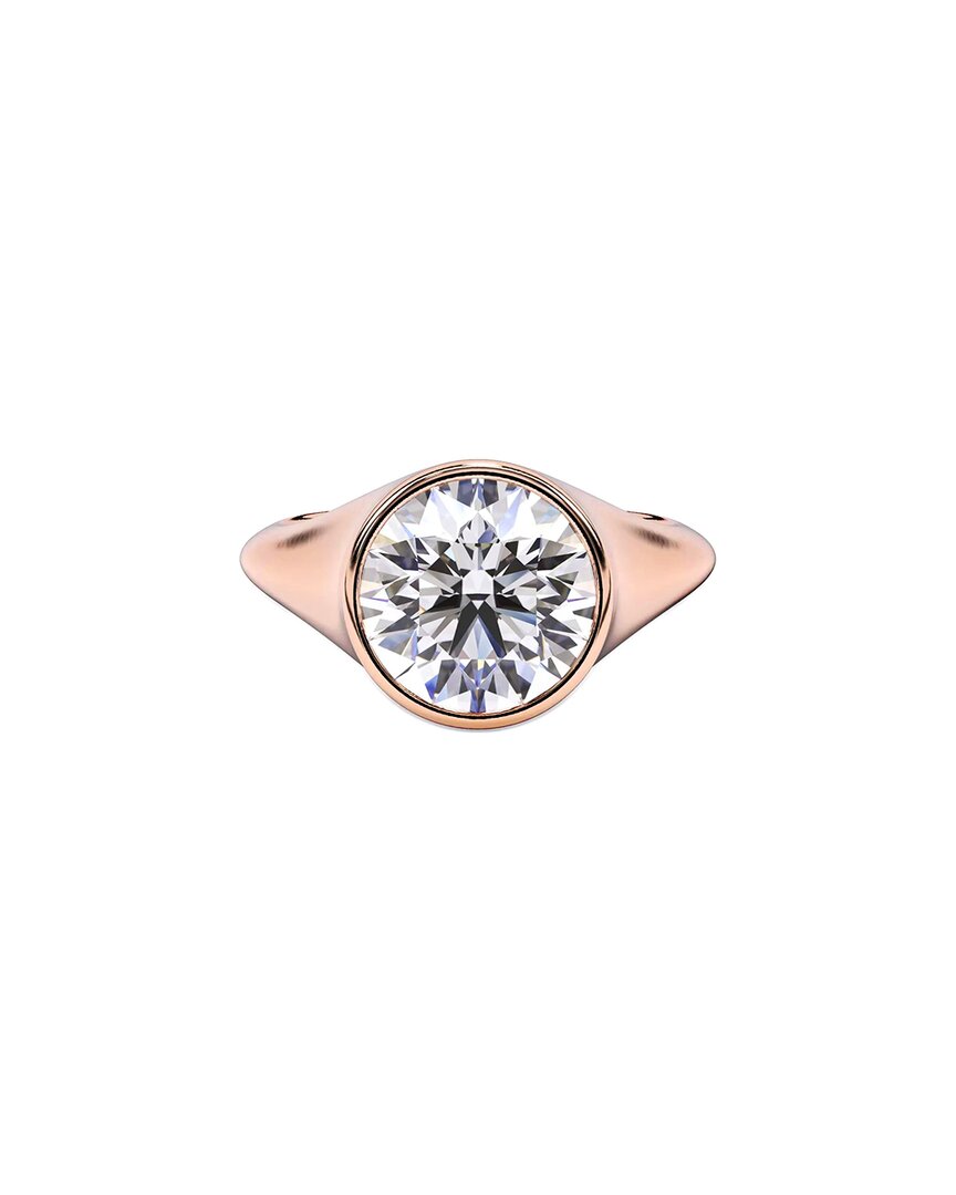 Lab Grown Diamonds 14k Rose Gold 3.00 Ct. Tw. Lab-grown Diamond Ring