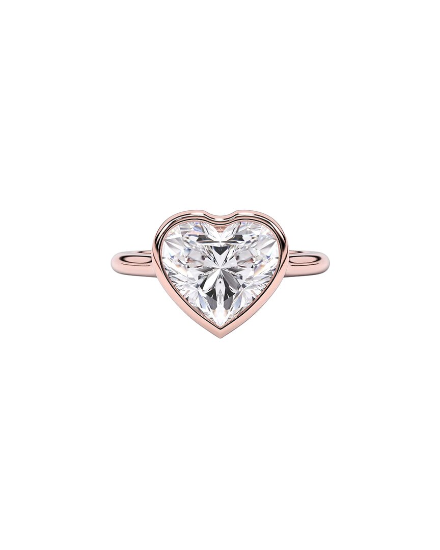 Lab Grown Diamonds 14k Rose Gold 4.00 Ct. Tw. Lab-grown Diamond Ring