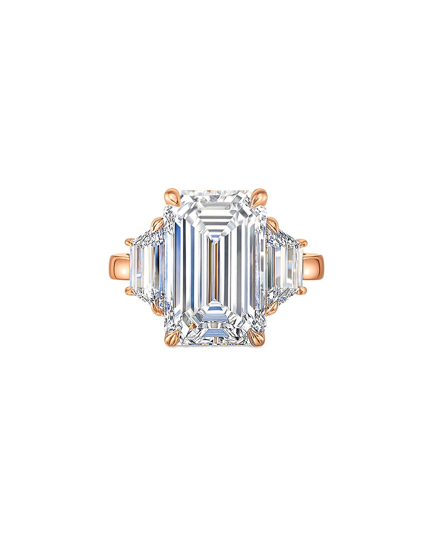 Lab Grown Diamonds 14k Rose Gold 7.60 Ct. Tw. Lab-grown Diamond Ring