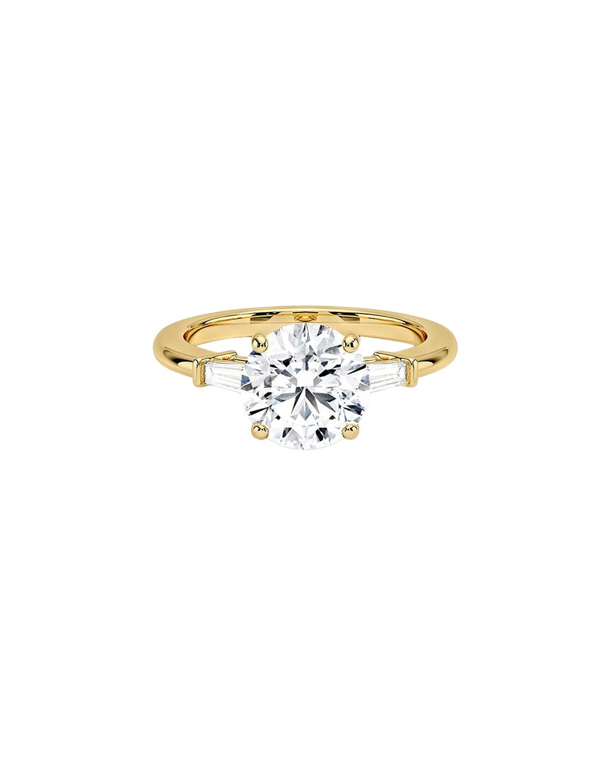 Lab Grown Diamonds 14k 3.40 Ct. Tw. Lab-grown Diamond Ring In Gold