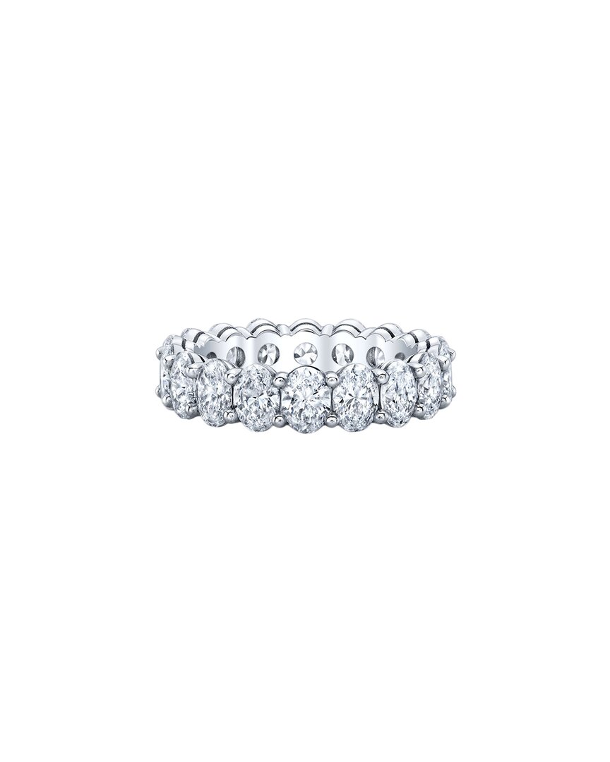 Lab Grown Diamonds 14k 4.50 Ct. Tw. Lab-grown Diamond Ring In Metallic