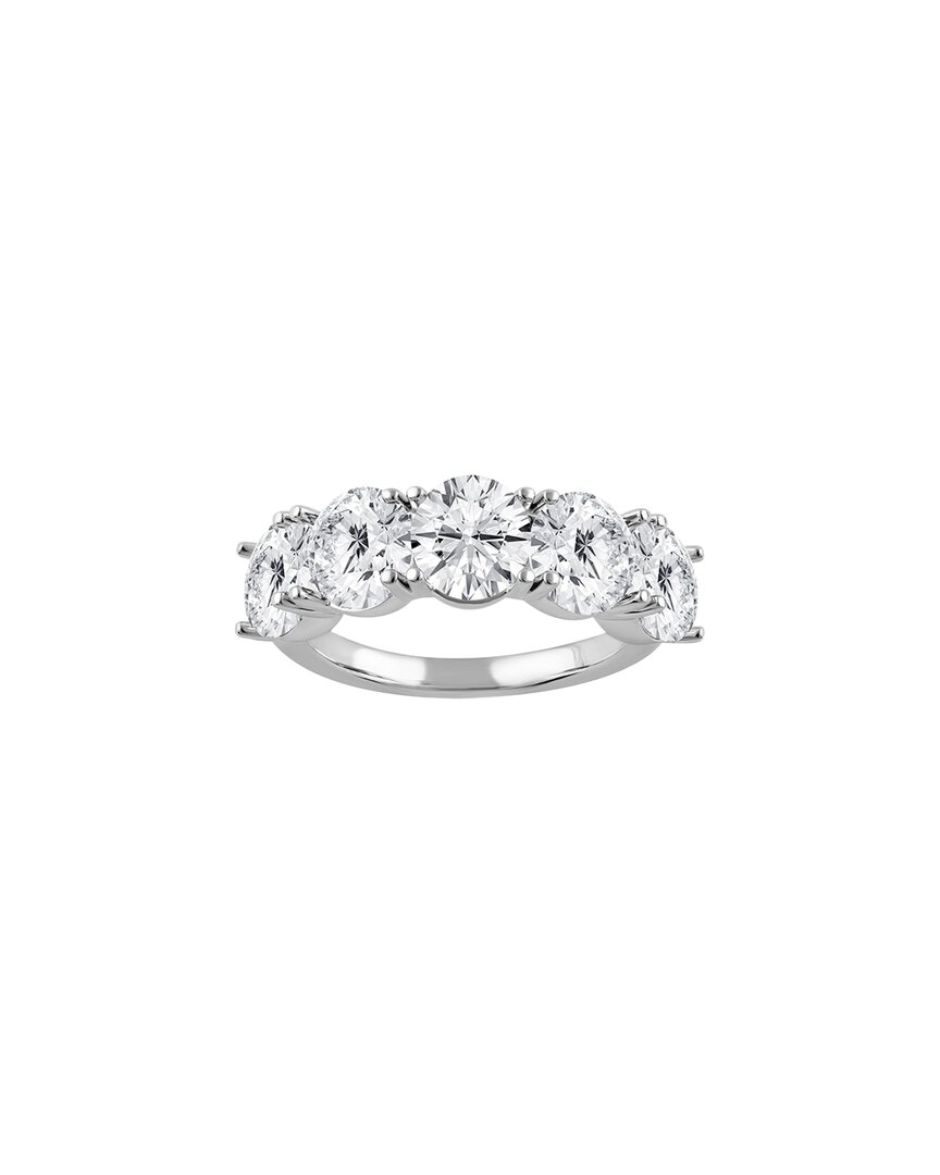 Lab Grown Diamonds 14k 3.00 Ct. Tw. Lab-grown Diamond Ring In Silver