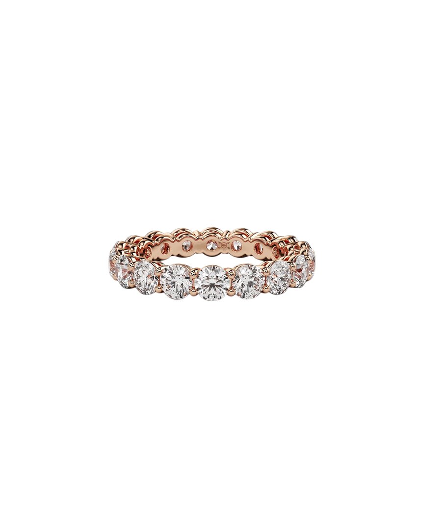 Lab Grown Diamonds 14k Rose Gold 3.00 Ct. Tw. Lab-grown Diamond Ring