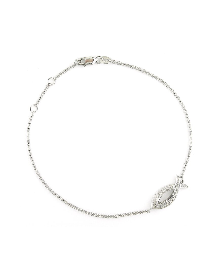 Diamond Select Cuts Silver Diamond Bracelet