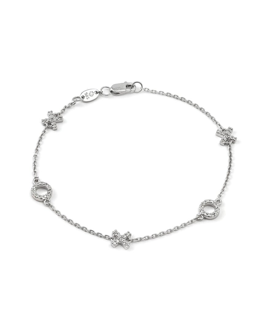 Diamond Select Cuts Silver Diamond Bracelet
