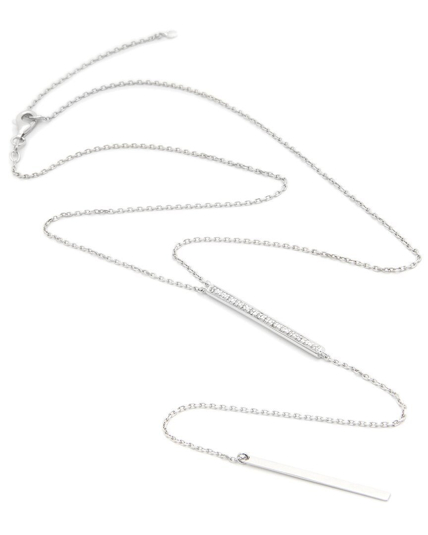 Diamond Select Cuts Silver Diamond Necklace