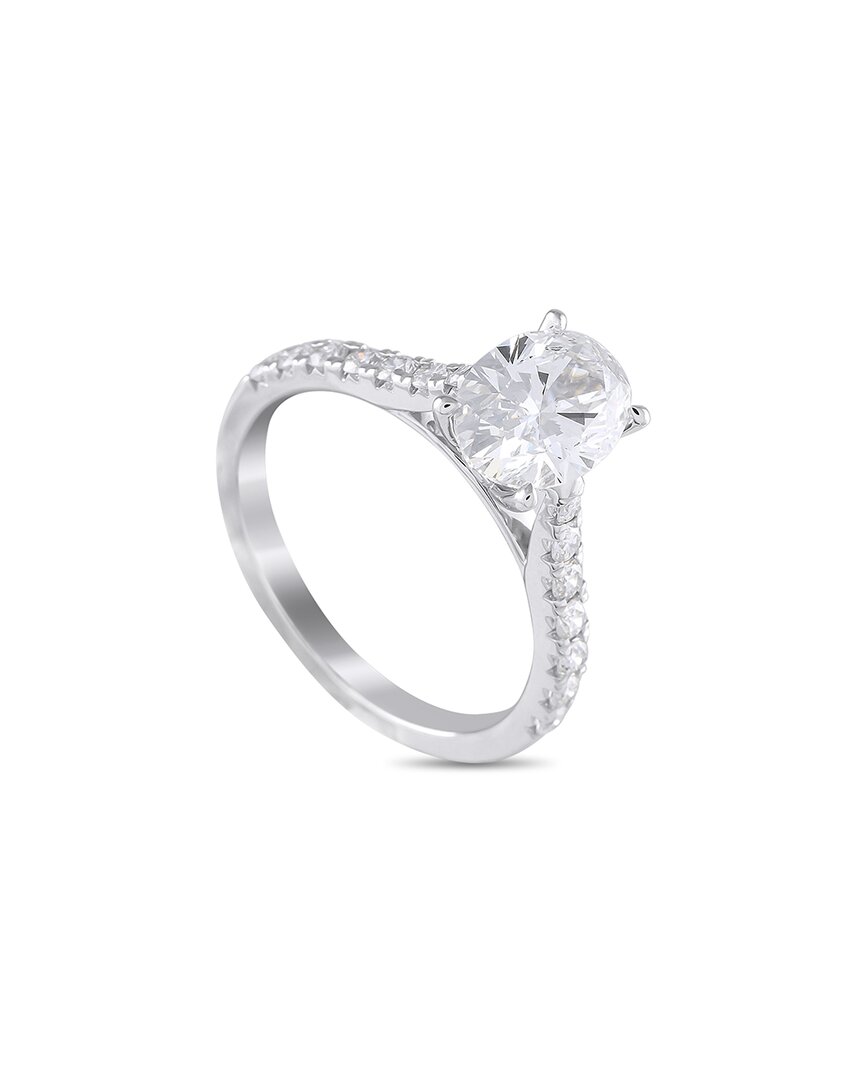 Lab Grown Diamonds 14k 2.17 Ct. Tw. Diamond Ring In Metallic