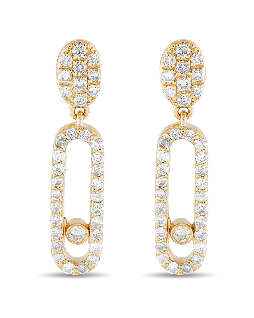 Diamond Select Cuts 14k 0.50 Ct. Tw. Diamond Earring In Gold