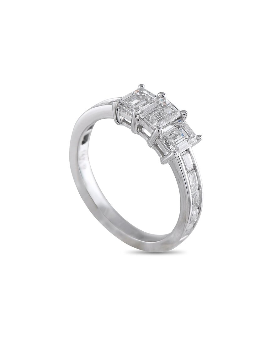 Lab Grown Diamonds 14k 2.00 Ct. Tw. Diamond Ring In Metallic
