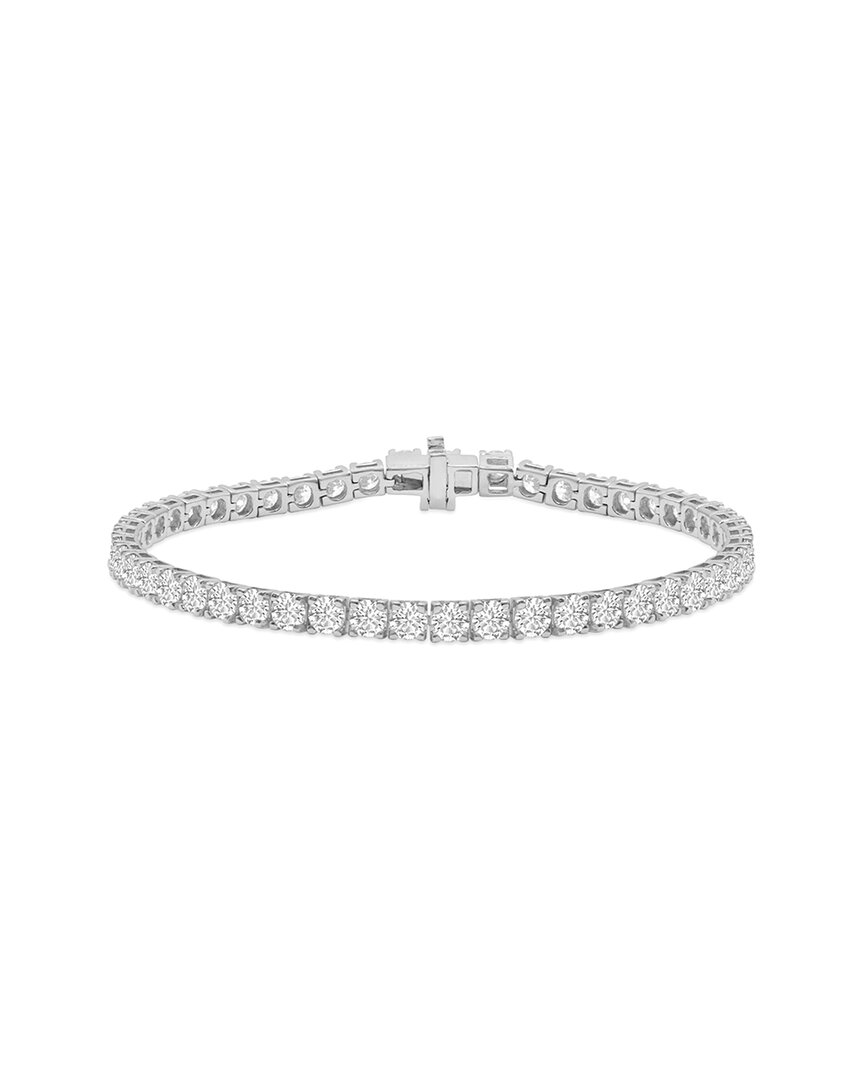 Lab Grown Diamonds 14k 10.00 Ct. Tw. Lab-grown Diamond Tennis Bracelet