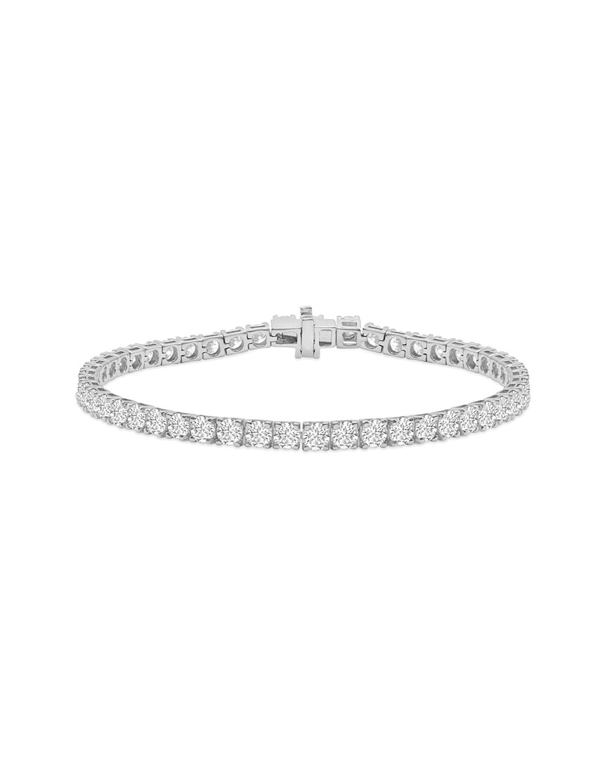 Lab Grown Diamonds 14k 10.00 Ct. Tw. Lab-grown Diamond Tennis Bracelet