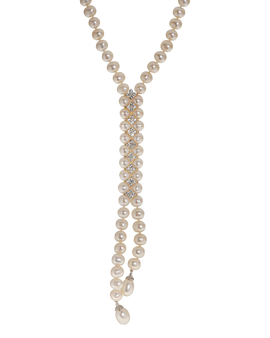 Pearls Imperial Silver 8-8.5mm Pearl Necklace