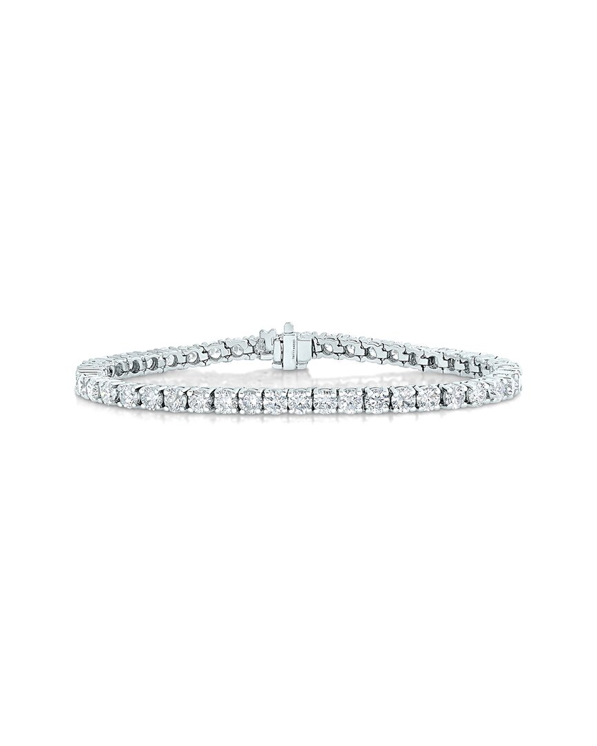 Amairah Silver 5.00 Ct. Tw. Lab-grown Diamond Tennis Bracelet
