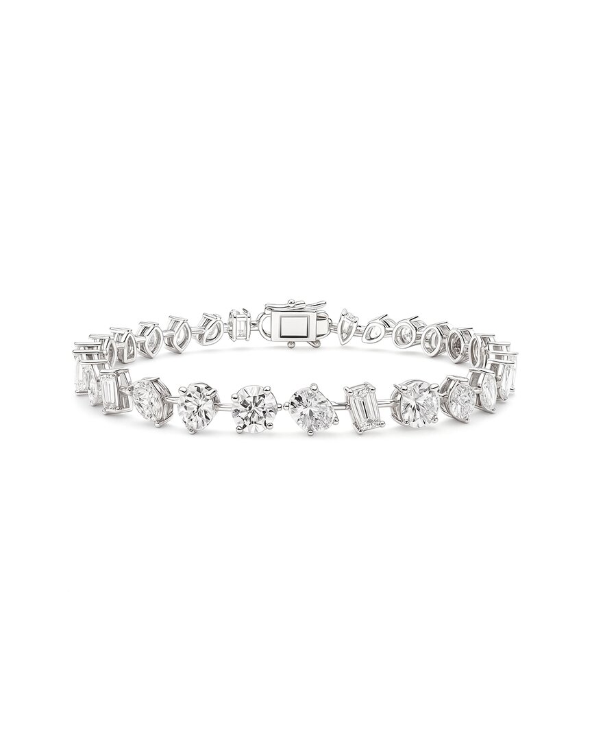 Prince Diamond & Jewelry 14k 11.80 Ct. Tw. Lab-grown Diamond Bracelet In Gold
