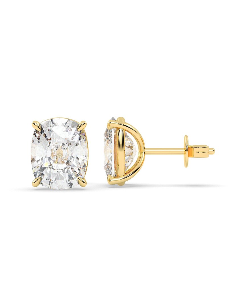 Lab Grown Diamonds 14k 3.00 Ct. Tw. Lab-grown Diamond Earrings In Gold