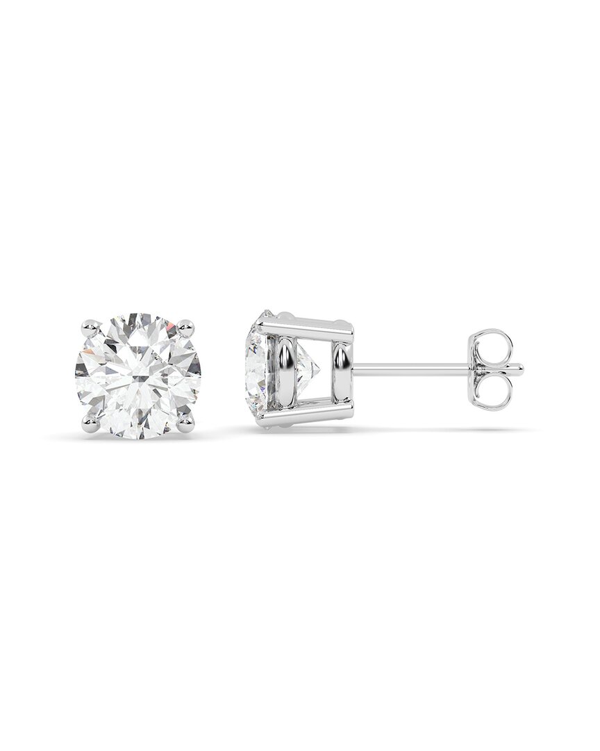 Lab Grown Diamonds 14k 0.00 Ct. Tw. Lab-grown Diamond Earrings